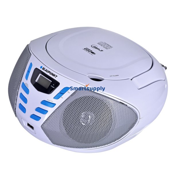 Blaupunkt Bb7-Wh Brbart Stereosystem Digital 2,4 W Fm Gr Mp3-Afspilning