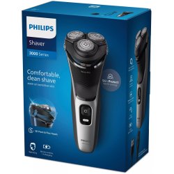 Philips 3000 series Shaver S3143/00 Elektrisk shaver til vd og tr barbering