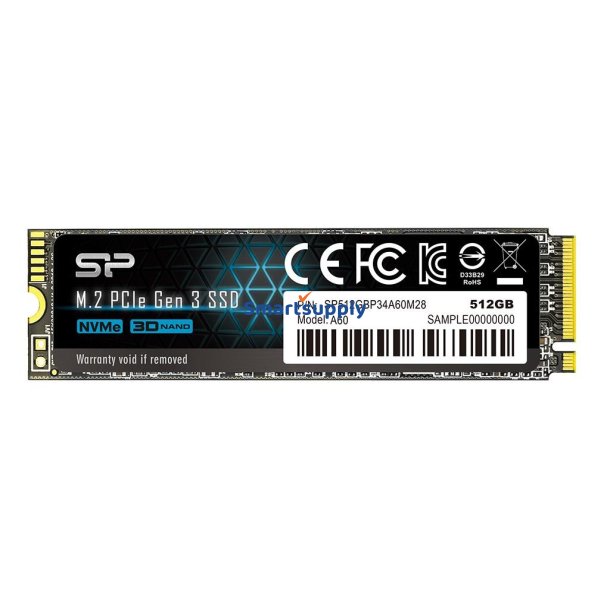 Silicon Power P34A60 M.2 512 GB PCI Express SLC NVMe