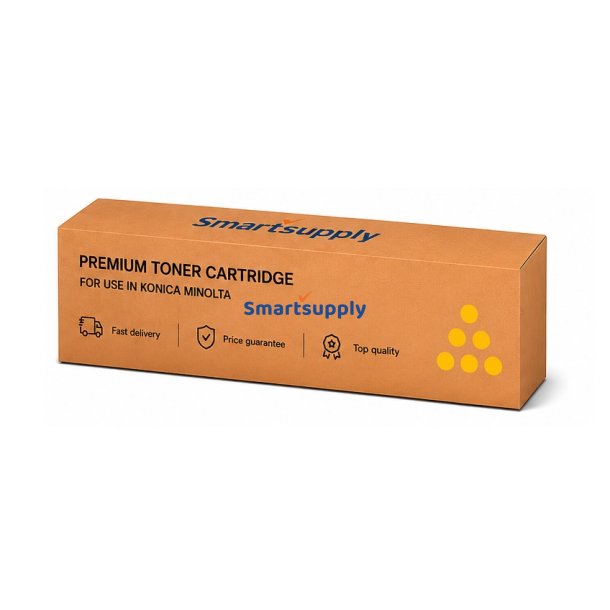 Konica Minolta Toner TN328Y / AAV8250 Gul - kompatibel
