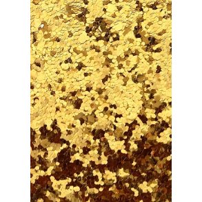 Karton paillet papir med guld glitter A4, 5 ark
