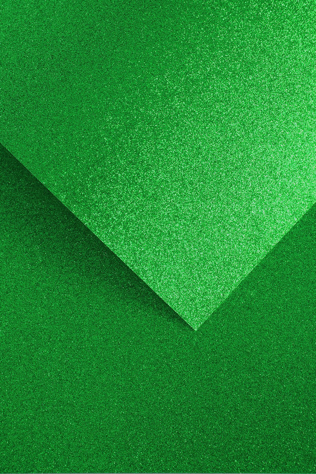 Karton papir med grøn glitter A4, 5 ark - Glitter karton papir ...
