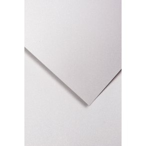Karton papir med hvid glitter A4, 5 ark