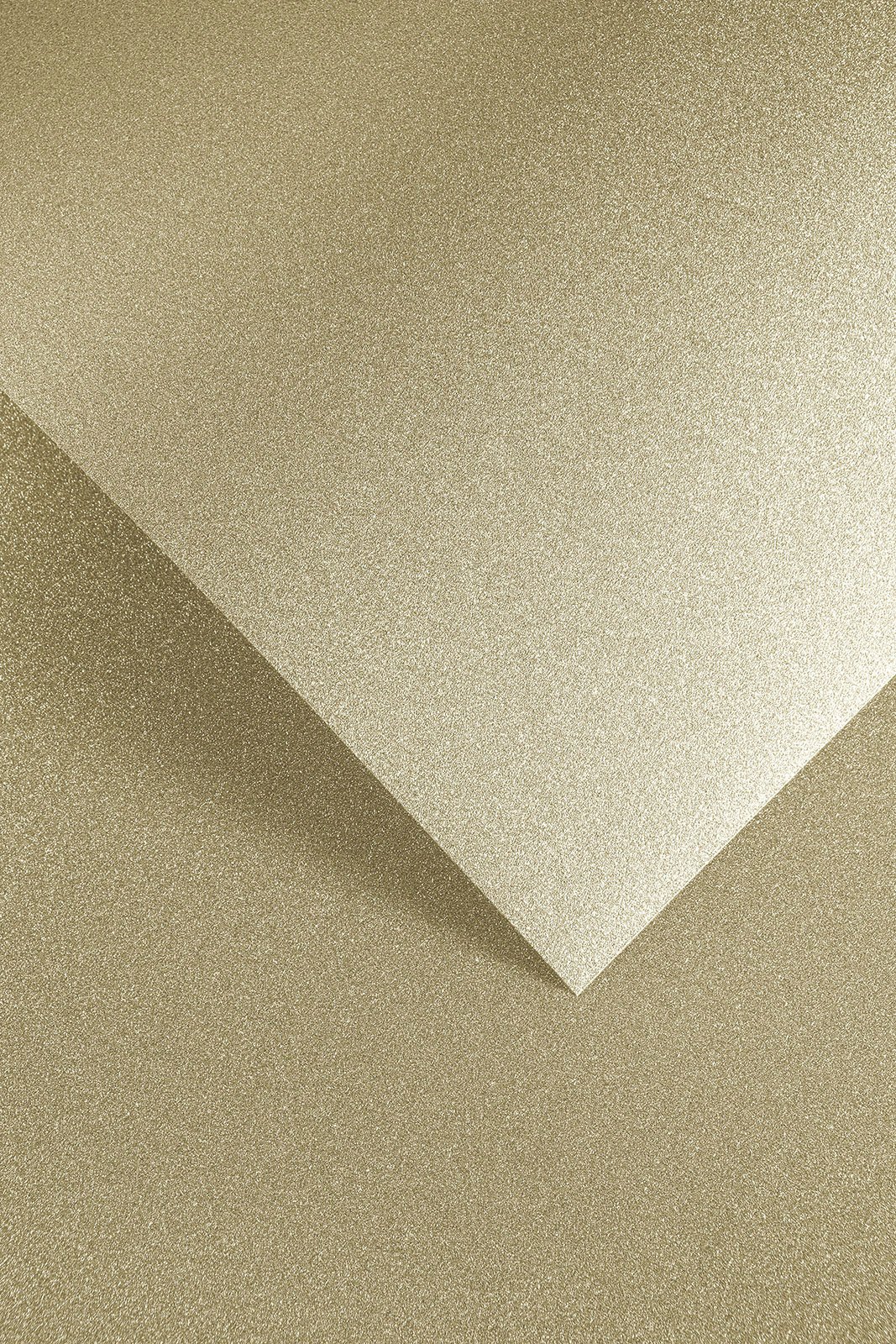Selvklæbende karton papir med lys guld glitter A4, 5 ark - Glitter ...