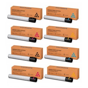 Konica Minolta Toner 8 stk TN324 KCMY - kompatibel rabatpakke