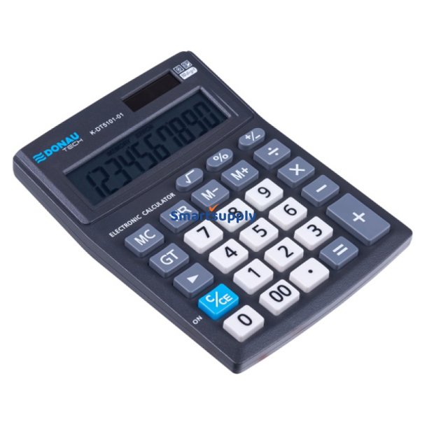 Kontorregner med 10-cifret display 137 x 101 x 30 mm