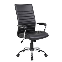 Kontorstol Nordic, arml�n, justerbar, ergonomisk, sort