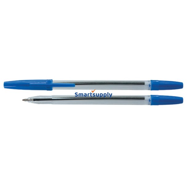 Kuglepen economic 0,7 mm bl - 50 stk