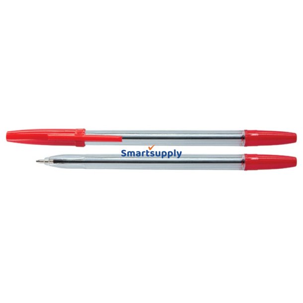 Kuglepen economic 0,7 mm rd - 50 stk