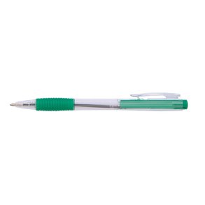 Kuglepen ballpoint trykknap 0,5 mm grn - 50 stk