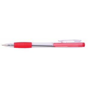 Kuglepen ballpoint trykknap 0,5 mm rd - 50 stk