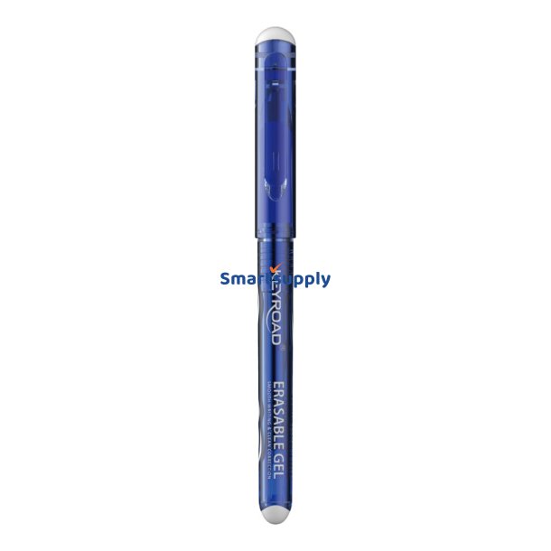 Friktion kuglepen med sletbar blk 0,7 mm bl