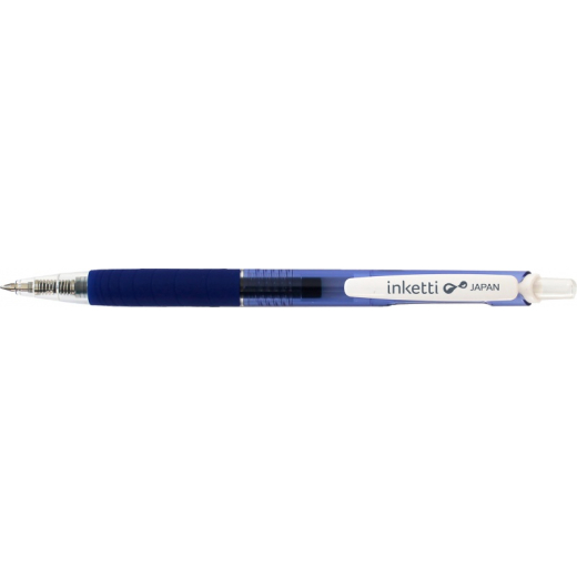 Kuglepen trykknap Penac Inketti 0,50 mm bl� - 12 stk