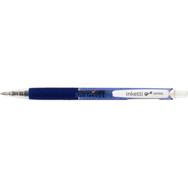 Kuglepen trykknap Penac Inketti 0,50 mm bl� - 12 stk
