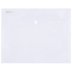 Kuvertmappe gennemsigtig klar 240x186mm - 10 stk