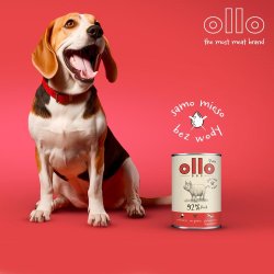 OLLO Pure Pork - vdfoder til hunde - 850g
