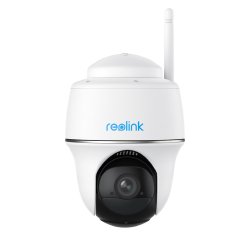 Reolink Argus Series B420 - 3 MP Udendrs Batteri Wi-Fi-Kamera, Pan &amp; Tilt, Person-/Kretjsregistrering, To-Vejs Lyd