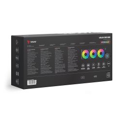 Savio Velox 360 Mm Cpu Vskekler Med Argb