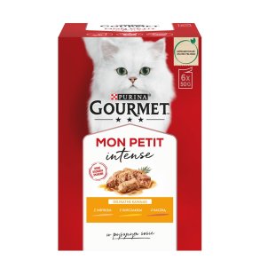 GOURMET Mon Petit Poultry Mix - vdt kattefoder - 6 x 50 g