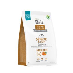 BRIT Care Senior&Light Salmon - trfoder til hunde - 3 kg