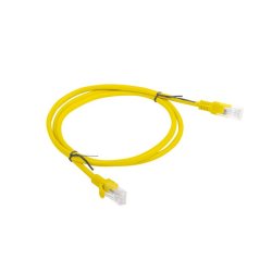 Lanberg Netvrkskabel Rj45, Cat 5E Utp 1M, Gul