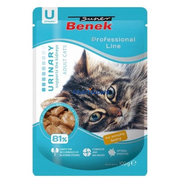 Super Benek Urinary - Vdfoder Til Katte - 100G