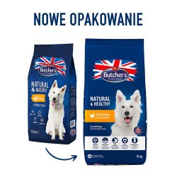 Butcher's Pet Care 5011792002061 t�rfoder til hund 15 kg Voksen Kylling