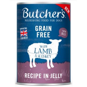 BUTCHER'S Original Recipe in Jelly lamb - vdt hundefoder - 400 g