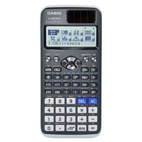 CASIO VIDENSKABELIG LOMMEREGNER FX 991CEX CLASSWIZ SORT, 12-CIFRET DISPLAY