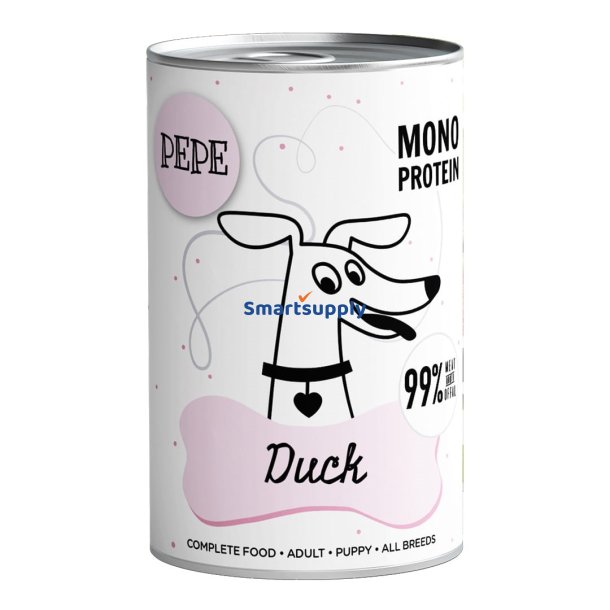 PAKA ZWIERZAKA Pepe Duck - vdfoder til hunde - 400g