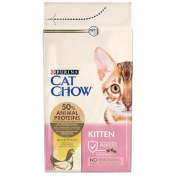 Purina Cat Chow Kitten trfoder til kat Killing Kylling 1,5 kg