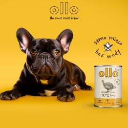 OLLO Pure Turkey - vdfoder til hunde - 850g