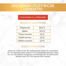 GOURMET A la Carte Chicken, Trout, Beef, and Fish - vdt kattefoder - 4 x 85 g