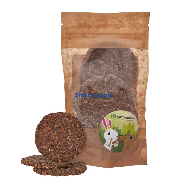 Factoryherbs Pastinak-Kager Med Plantain Og Hrfr - Godbid Til Gnavere Og Kaniner - 70G