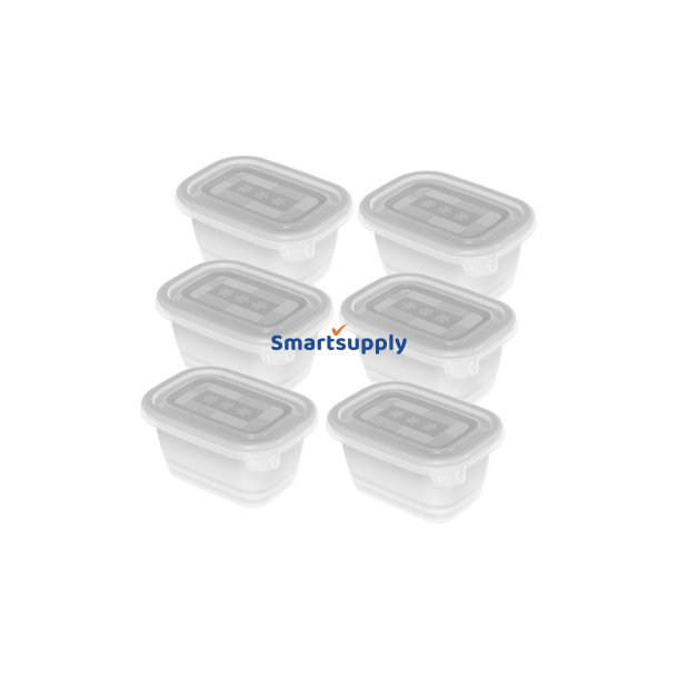 Rotho Freeze - Frysebeholder - 6X250ml