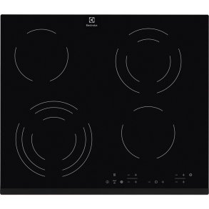Electrolux EHF6343FOK kogeplade Sort Indbygget 60 cm Keramisk 4 zone(s)