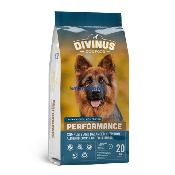 Divinus Performance Til Schferhund - Trfoder Til Hunde - 20 Kg
