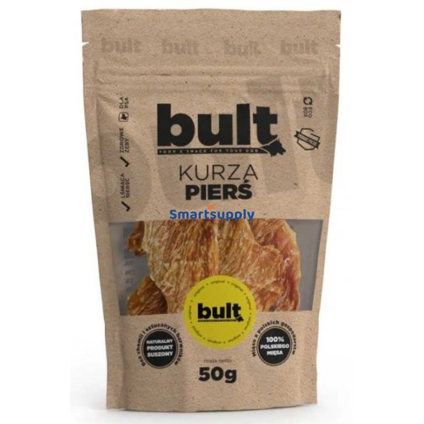 Bult Eko Kyllingefilet - Hundegodbid - 50G