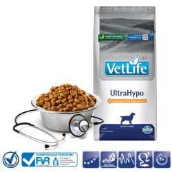 FARMINA Vet Life UltraHypo - t�rfoder til hunde - 12 kg