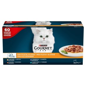 PURINA Gourmet Perle Mini fillets in sauce - vd kattefoder - 60x85g