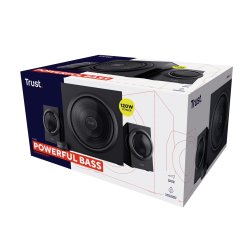 Trust Yuri Hjttalerst 60 W Universal Black 2.1 Kanaler 1-Vejs 15 W