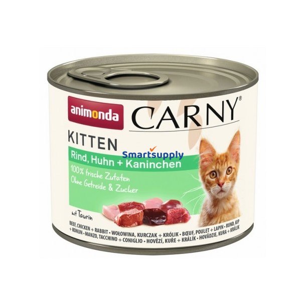 Animonda Carny Okse, Kylling + Kanin 200 G