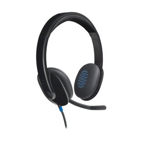 Logitech H540 Headset Ledningsfrt Kontor/Callcenter USB Type-A Sort