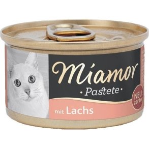 MIAMOR Pastete Salmon - vd kattefoder - 85g