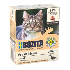 BOZITA Fresh Menu Duck in gravy - vd kattefoder - 370g