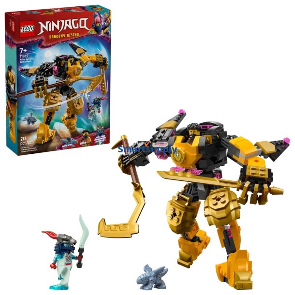 LEGO NINJAGO 71839 Arins Spinjitzu-kampmaskine