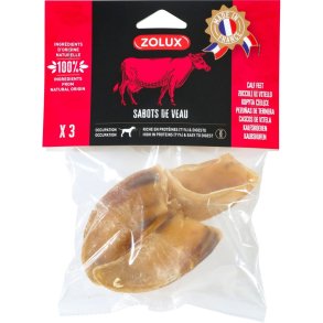 ZOLUX Calf hooves - tyggeben til hund - 90g