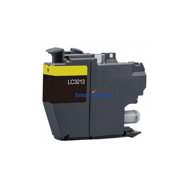 Brother LC3213 Gul blkpatron 400 sider kompatibel