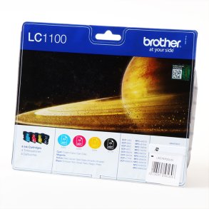 Brother LC1100 BCMY 4 stk blkpatroner original
