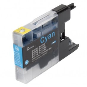 Brother LC1240 / LC1280 XL Cyan blkpatron 20ml kompatibel